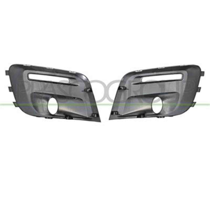 PG9122135_1.JPG Kit Griglie Paraurti Anteriore Nere Per Peugeot Partner Dal 2015 Al 2018