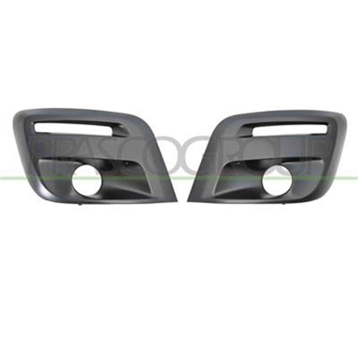 PG9122135_2.JPG Kit Griglie Paraurti Anteriore Nere Per Peugeot Partner Dal 2015 Al 2018