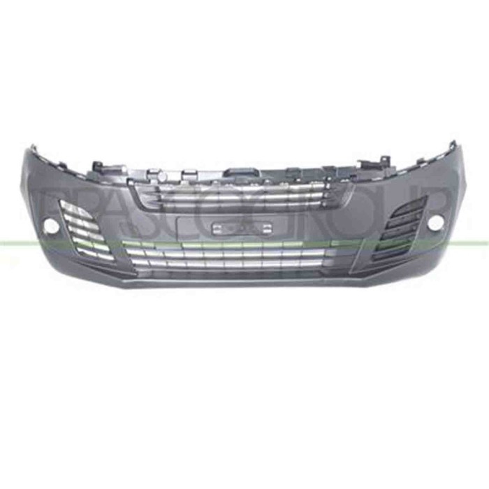 PG9241011_1.JPG Paraurti Anteriore Nero Goffrato Per Citroen Jumpy / Dispatch Dal 2016