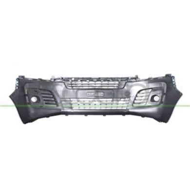 PG9241011_3.JPG Paraurti Anteriore Nero Goffrato Per Citroen Jumpy / Dispatch Dal 2016