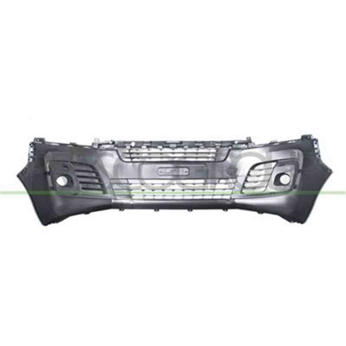 PG9241011_3.JPG Paraurti Anteriore Nero Goffrato Per Citroen Jumpy / Dispatch Dal 2016