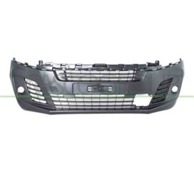 PG9241020_1.JPG Paraurti Anteriore Nero Goffrato Per Citroen Jumpy / Dispatch Dal 2016