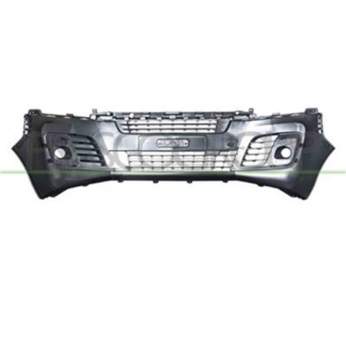 PG9241020_3.JPG Paraurti Anteriore Nero Goffrato Per Citroen Jumpy / Dispatch Dal 2016
