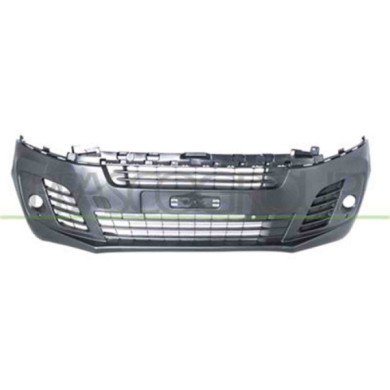 PG9241022_1.JPG Paraurti Anteriore Nero Goffrato Per Citroen Jumpy / Dispatch Dal 2016