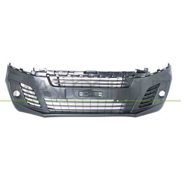 PG9241022_1.JPG Paraurti Anteriore Nero Goffrato Per Citroen Jumpy / Dispatch Dal 2016