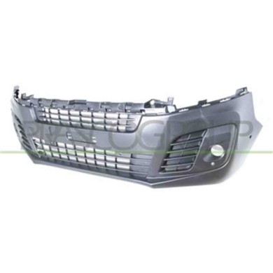 PG9241022_2.JPG Paraurti Anteriore Nero Goffrato Per Citroen Jumpy / Dispatch Dal 2016