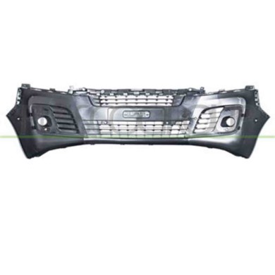 PG9241022_3.JPG Paraurti Anteriore Nero Goffrato Per Citroen Jumpy / Dispatch Dal 2016
