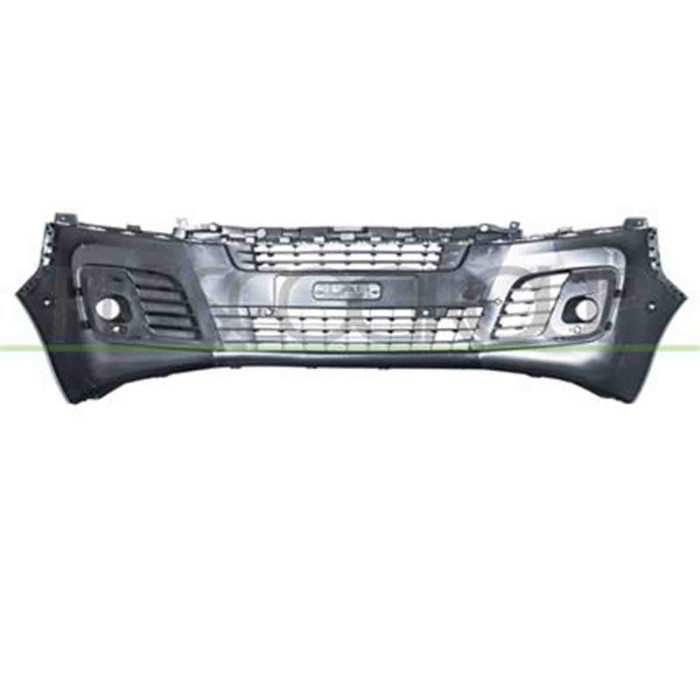 PG9241022_3.JPG Paraurti Anteriore Nero Goffrato Per Citroen Jumpy / Dispatch Dal 2016