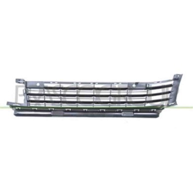 PG9252130_1.JPG Griglia Inferiore Paraurti Anteriore Nera Con Fori Pdc Per Peugeot Traveller Dal 2016