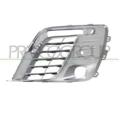 PG9252133_1.JPG Griglia Destra Paraurti Nera Con Fori Pdc Per Opel/vauxhall Vivaro C Dal 2019
