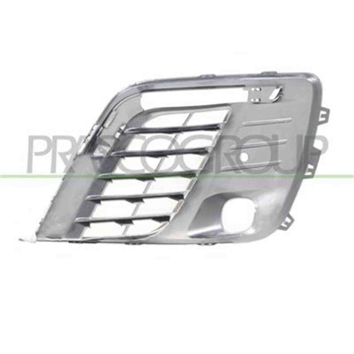PG9252133_1.JPG Griglia Destra Paraurti Nera Con Fori Pdc Per Opel/vauxhall Vivaro C Dal 2019
