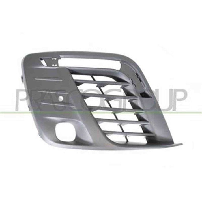 PG9252133_2.JPG Griglia Destra Paraurti Nera Con Fori Pdc Per Opel/vauxhall Vivaro C Dal 2019