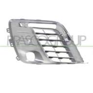 PG9252134_1.JPG Griglia Sinistra Paraurti Nera Con Fori Pdc Per Opel/vauxhall Vivaro C Dal 2019