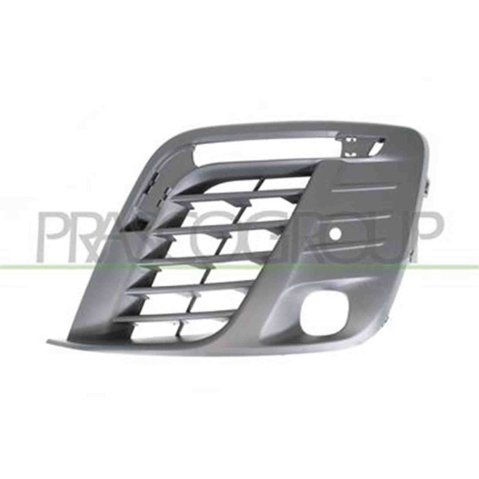 PG9252134_2.JPG Griglia Sinistra Paraurti Nera Con Fori Pdc Per Opel/vauxhall Vivaro C Dal 2019