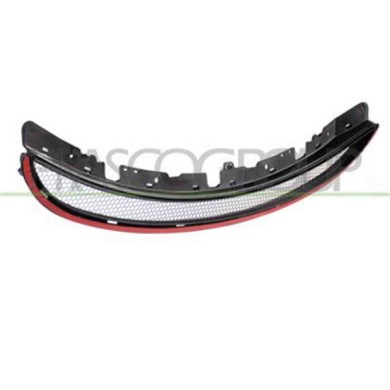 PR5082100_2.JPG Griglia Superiore Paraurti Anteriore Nera Per Porsche Cayman - Boxster Gt4 (982 - 718) Dal 2019