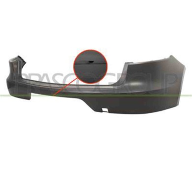 PR7501051_1.JPG Paraurti Posteriore Con Primer Per Porsche Macan (95b) Dal 2014 Al 2018