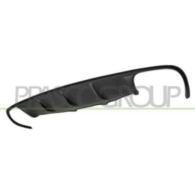 PR7501851_1.JPG Spoiler Paraurti Posteriore Nero/goffrato Per Porsche Macan (95b) Dal 2014 Al 2018