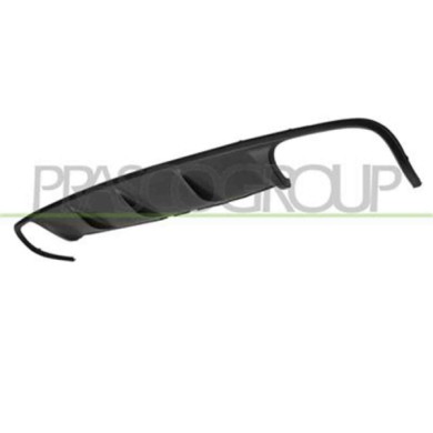 PR7501861_1.JPG Spoiler Paraurti Posteriore Nero/goffrato Per Porsche Macan (95b) Dal 2014 Al 2018