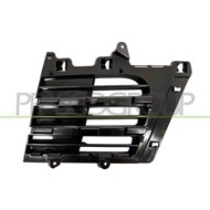 Griglia Sinistra Paraurti Nera Per Porsche Cayenne (9pa) Dal 2007 Al 2010