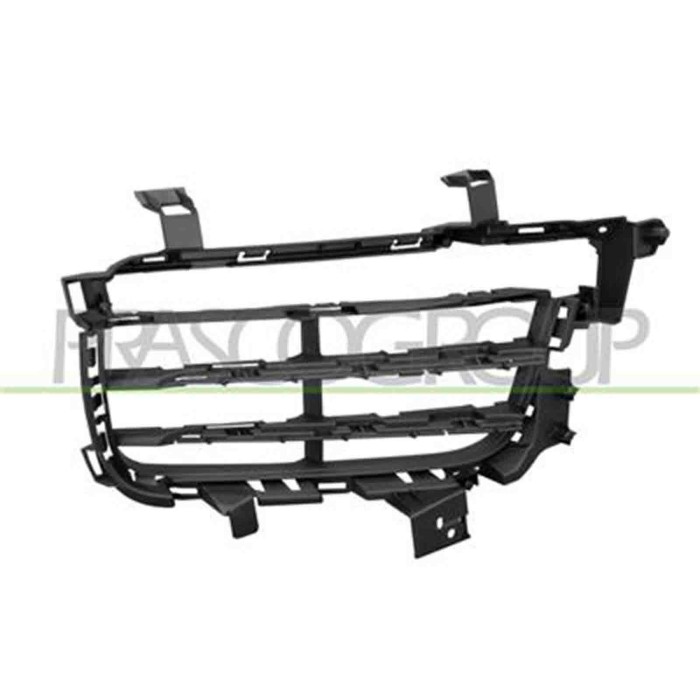 PR8282123_2.JPG Griglia Destra Paraurti Nera Per Porsche Cayenne (9py0) Dal 2017