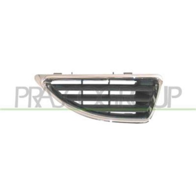 GUIDA_ALLA_SCELTA.JPG Griglia Radiatore Destra Cromata/nera Per Renault Megane Dal 1999 Al 2002