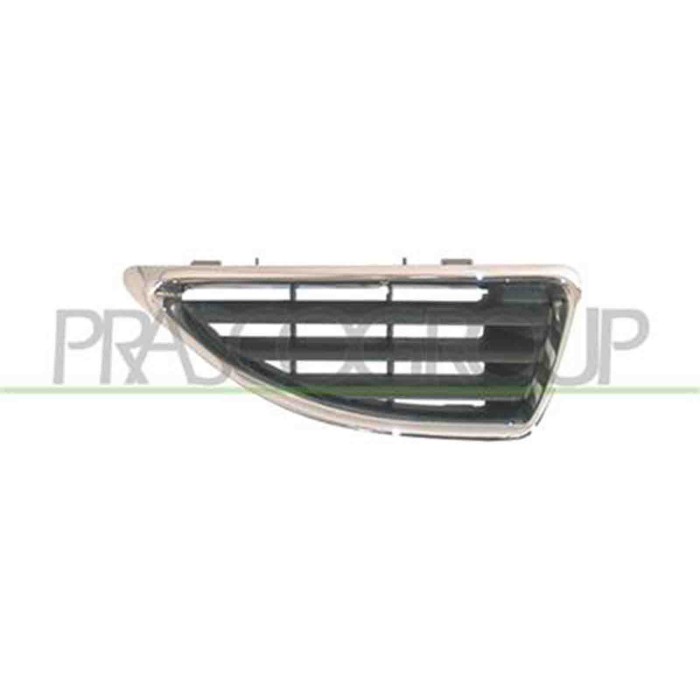 GUIDA_ALLA_SCELTA.JPG Griglia Radiatore Destra Cromata/nera Per Renault Megane Dal 1999 Al 2002