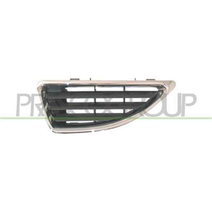 GUIDA_ALLA_SCELTA.JPG Griglia Radiatore Sinistra Cromata/nera Per Renault Megane Dal 1999 Al 2002