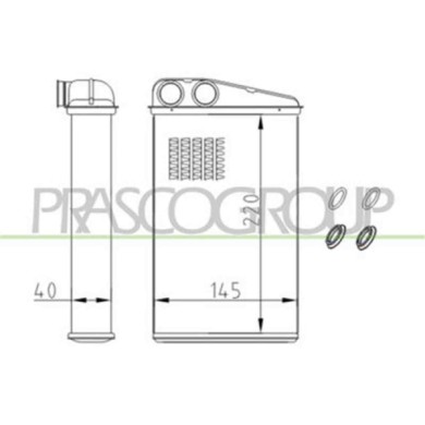 RN032H001_1.JPG Riscaldatore Per Renault Scenic Dal 2003 Al 2006