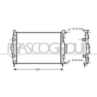Radiatore Per Renault Scenic Dal 2003 Al 2006