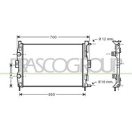 RN032R006_1.JPG Radiatore Per Renault Scenic Dal 2003 Al 2006