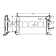Radiatore Per Renault Scenic (x-mod) Dal 2009 Al 2011