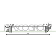 Intercooler Per Renault Grand Scenic Dal 2009 Al 2012