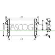 Radiatore Per Renault Laguna Dal 2001 Al 2005