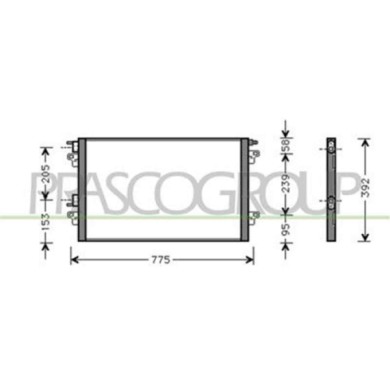 RN085C001_1.JPG Condensatore Per Renault Laguna Dal 2005 Al 2007