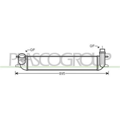 RN086N002_1.JPG Intercooler Per Renault Laguna Dal 2007 Al 2010