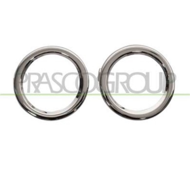 GUIDA_ALLA_SCELTA.JPG Kit Cornici Fendinebbia Cromate (destra+sinistra) Per Renault Twingo Dal 2012 Al 2014