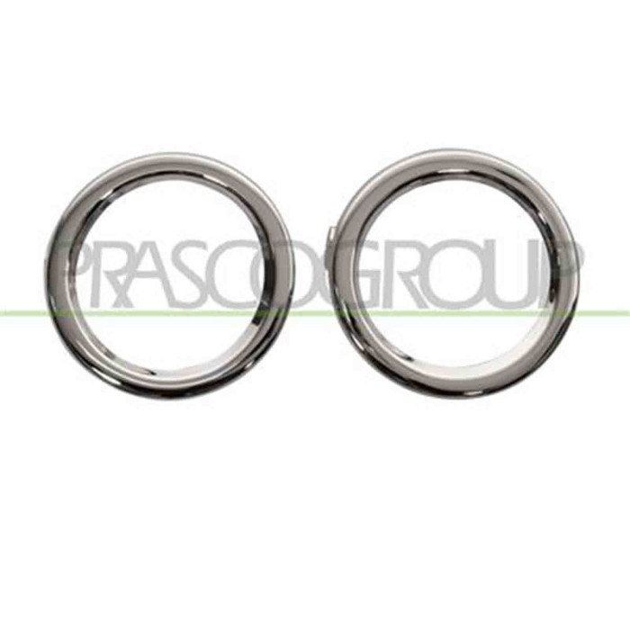 GUIDA_ALLA_SCELTA.JPG Kit Cornici Fendinebbia Cromate (destra+sinistra) Per Renault Twingo Dal 2012 Al 2014