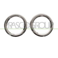 Kit Cornici Fendinebbia Cromate (destra+sinistra) Per Renault Twingo Dal 2012 Al 2014