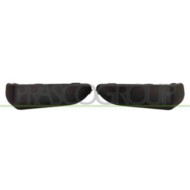 GUIDA_ALLA_SCELTA.JPG Kit Modanatura Paraurti Posteriore Nera Goffrata (destra+sinistra) Per Renault Twingo Basic Dal 2007 Al 20