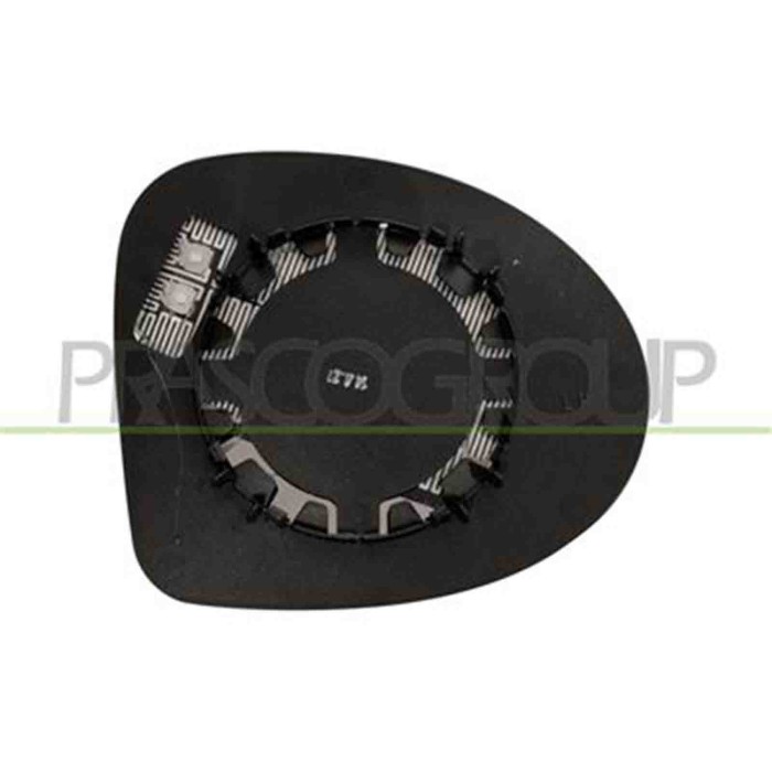 GUIDA_ALLA_SCELTA.JPG Piastra Specchio Sinistro Per Renault Twingo Basic Dal 2007 Al 2012