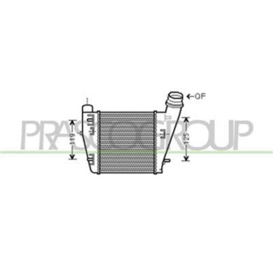 RN306N001_1.JPG Intercooler Per Renault Twingo Basic Dal 2007 Al 2012
