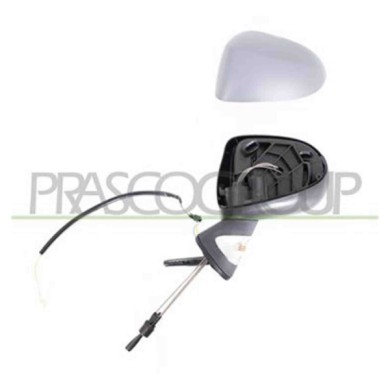 RN3107044_1.JPG Retrovisore Sinistro A Cavi Con Primer Per Renault Grand Modus Dal 2008 Al 2013