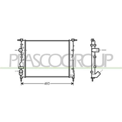 RN320R003_1.JPG Radiatore Per Renault Clio Dal 1998 Al 2001