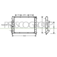Radiatore Per Renault Clio Dal 1998 Al 2001