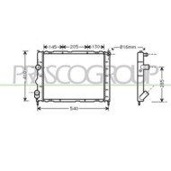 Radiatore Per Renault Clio Dal 1998 Al 2001