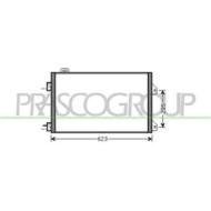 Condensatore Per Renault Clio Dal 2001 Al 2005