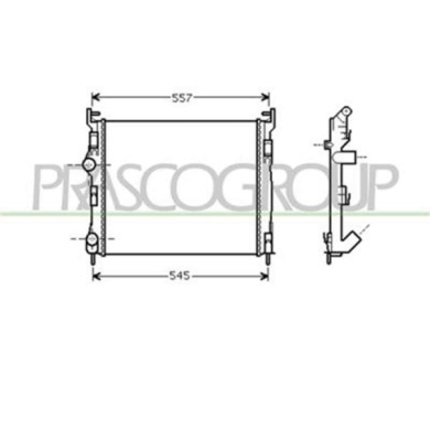 RN322R010_1.JPG Radiatore Per Renault Clio Dal 2001 Al 2005