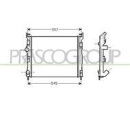 RN322R010_1.JPG Radiatore Per Renault Clio Dal 2001 Al 2005