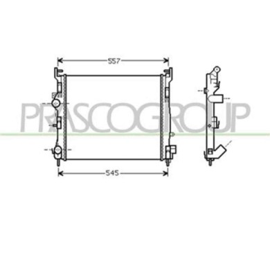 RN322R011_1.JPG Radiatore Per Renault Clio Dal 2001 Al 2005
