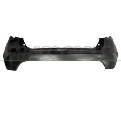 RN3291071_1.JPG Paraurti Posteriore Nero Per Renault Clio Dal 2012 Al 2016